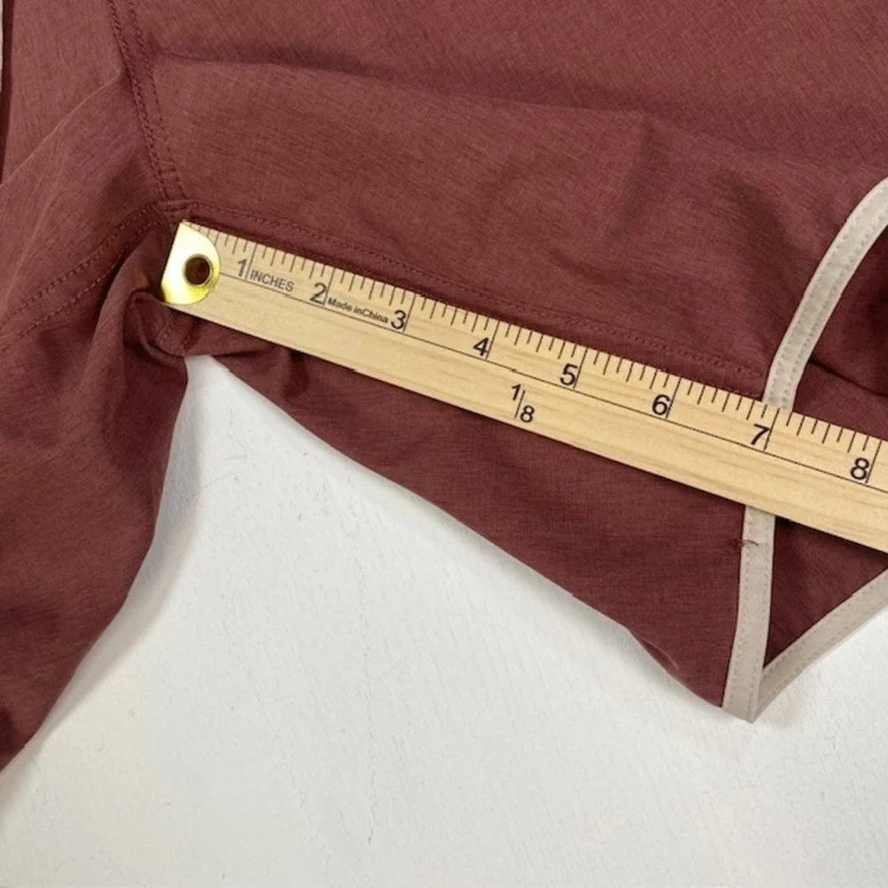 Vuori V330 Cruise Boardshorts Mens Small Mahogany Red 4-Way Stretch Swim‎ Shorts